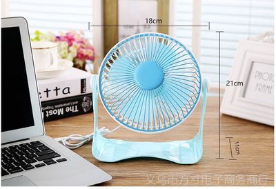 静享清凉一夏 670迷你USB风扇，办公室与宿舍的静音小能手